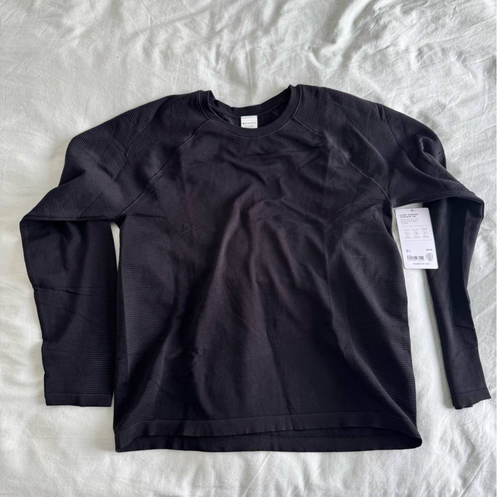 Athleta flurry seamless crew neck